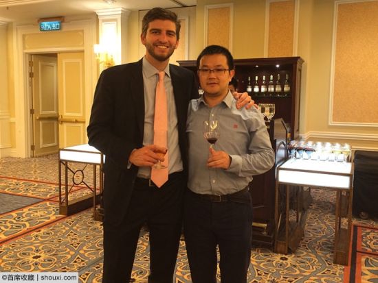 SBP总裁Brian与首席收藏负责人周寿远 SBP总裁Brian与首席收藏负责人周寿远